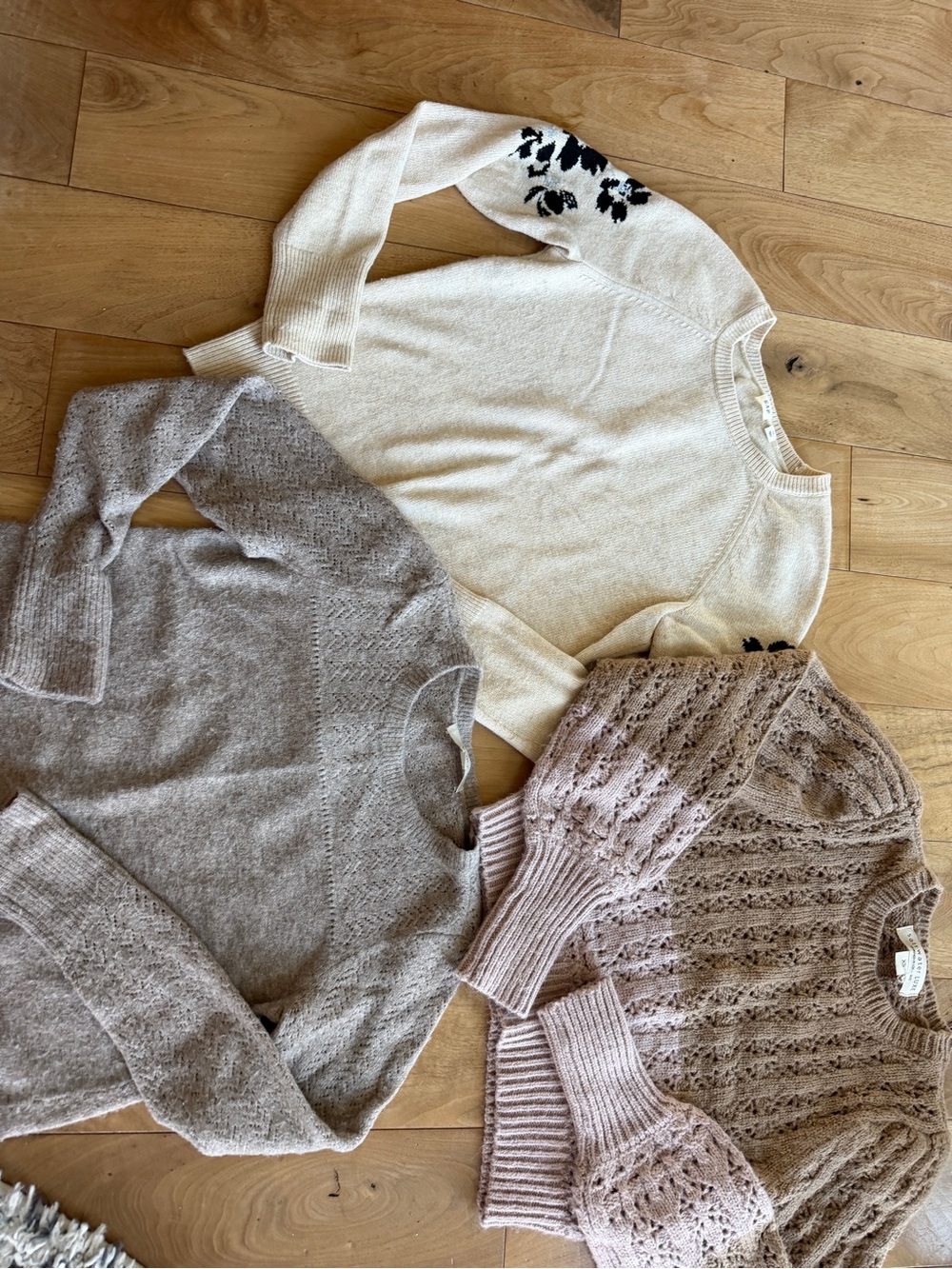 Set of 3 Women’s Sweaters - Gap, Loft, size XS